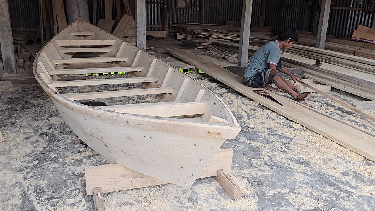 ভারী বর্ষণে থইথই, সাভারে নৌকা বিক্রির রেকর্ড