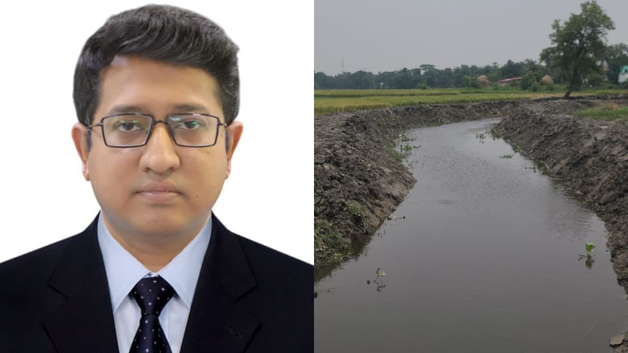 খাল খনন শেষে সাশ্রয় ৬৪ লাখ টাকা, ফেরত দিলেন ইউএনও