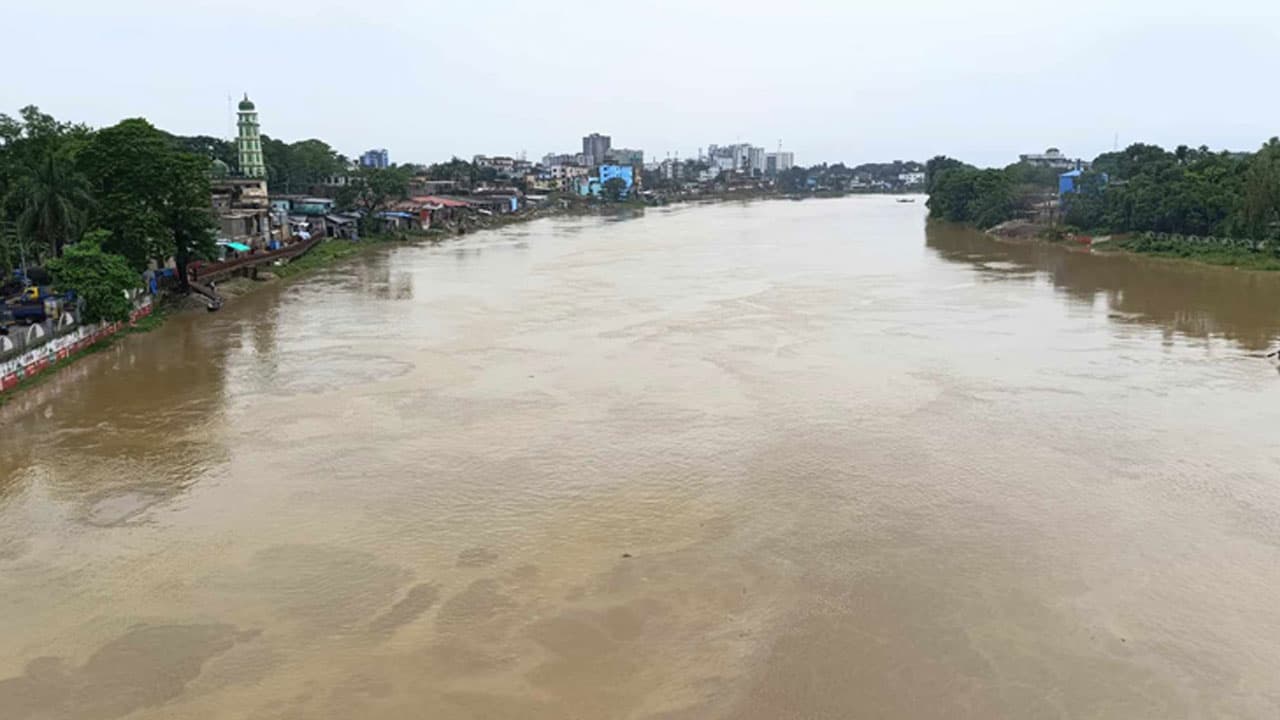 সুরমা-কুশিয়ারা পানি বিপৎসীমার ওপরে