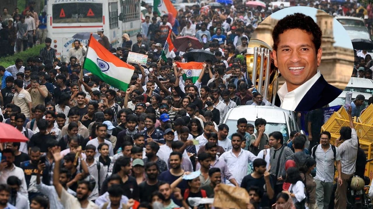শিক্ষার্থীদের আন্দোলন নিয়ে শচীন টেন্ডুলকারের বিবৃতি