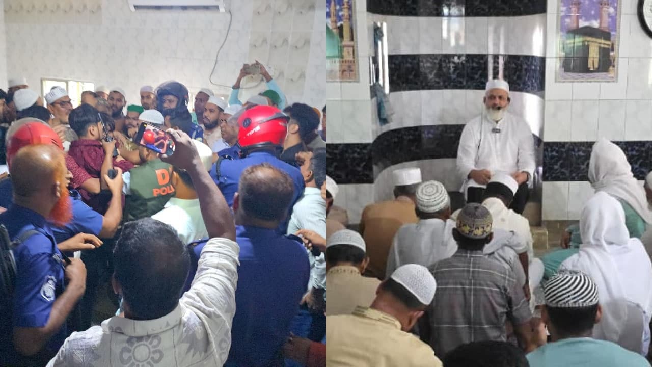 নিজামীপুত্রের ইমামতি নিয়ে মসজিদে বিএনপি-জামায়াত হাতাহাতি