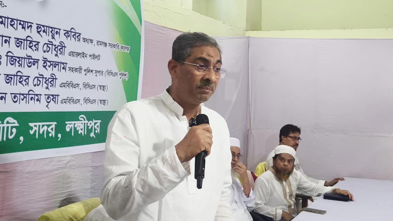 লক্ষ্মীপুর পৌরসভার সেবার মান নিয়ে পানিসম্পদমন্ত্রীর ক্ষোভ