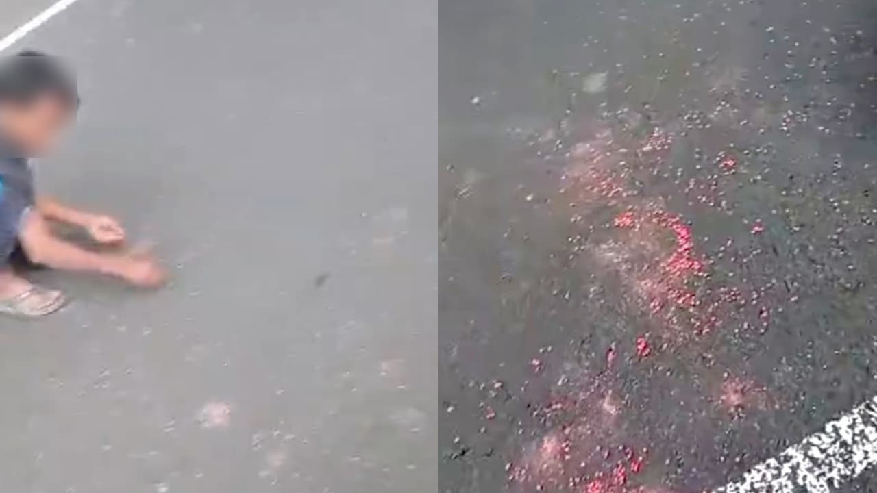 মহাসড়কে ছড়িয়ে-ছিটিয়ে হাজারও ইয়াবা