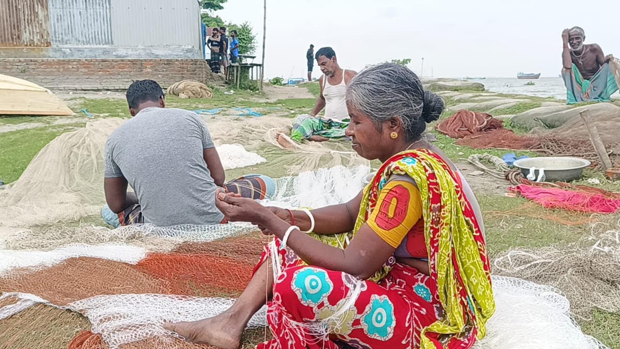 ভরা মৌসুমেও চাঁদপুরে ইলিশের আকাল, অভাব-অনটনে জেলেরা