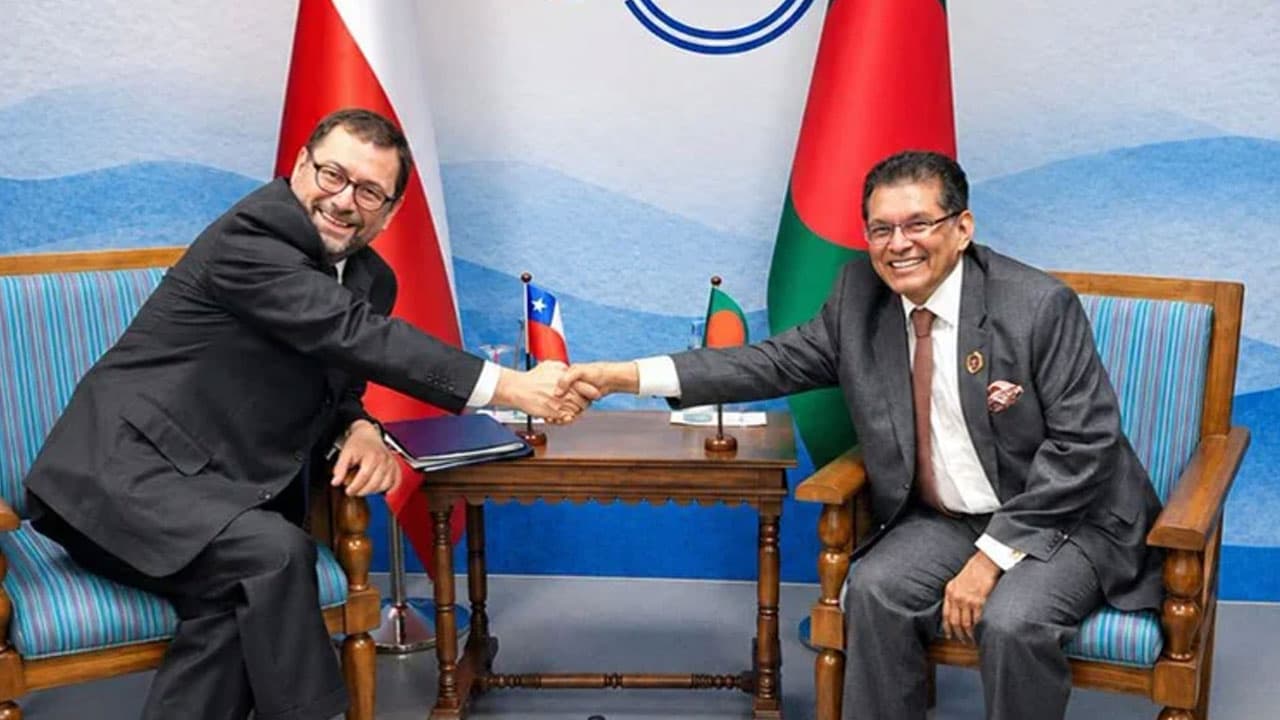 আবাসিক কূটনৈতিক মিশন খোলার বিষয়ে বাংলাদেশ ও চিলির আলোচনা