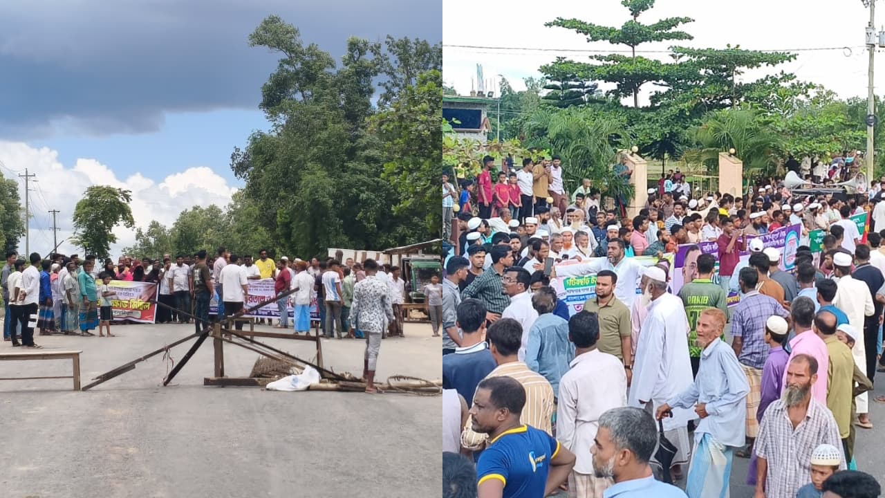 ফটিকছড়িতে সদর দপ্তর ইস্যুতে একদিকে হরতাল, অন্যদিকে আনন্দ মিছিল