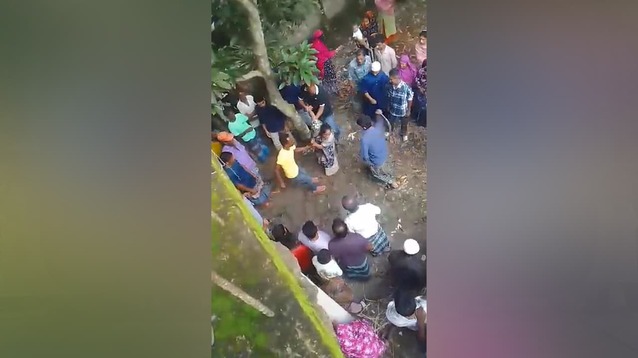 চুরির অপবাদে নারীকে জনসম্মুখে পেটানোর অভিযোগ বিএনপি নেতার বিরুদ্ধে