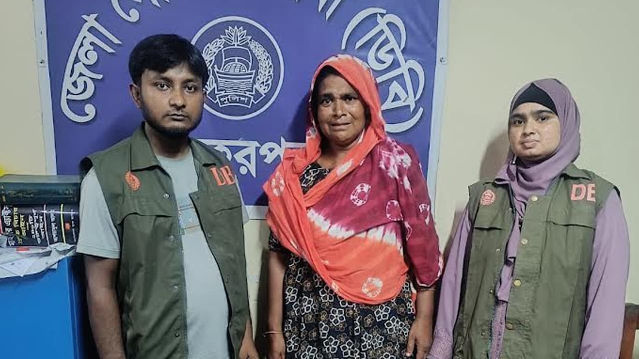 মেহেরপুরে সাড়ে ৪ কেজি গাঁজাসহ নারী মাদক কারবারি গ্রেপ্তার