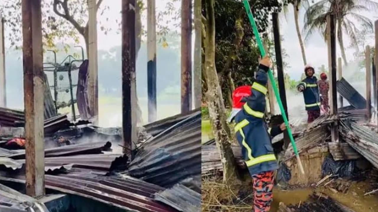 গফরগাঁওয়ে যুবককে কুপিয়ে হত্যা, অভিযুক্তের বাড়িতে অগ্নিসংযোগ