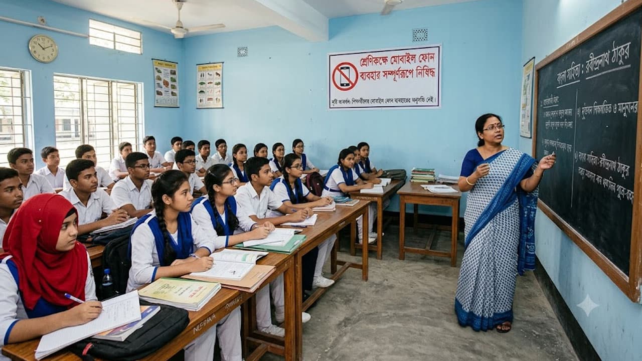 সিরাজদিখানের শিক্ষাপ্রতিষ্ঠানে শ্রেণিকক্ষে মোবাইল ব্যবহার নিষিদ্ধ