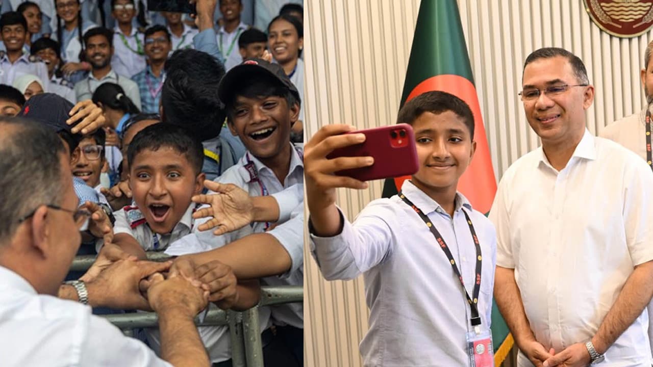 বোন হারানো তাহসিনের মুখে হাসি ফোটালেন প্রধানমন্ত্রী তারেক রহমান