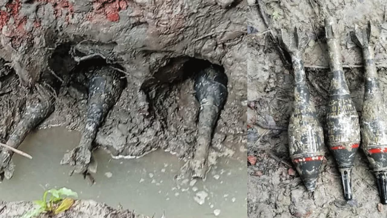 রামগতিতে মাটি খননের সময় বোমাসদৃশ তিনটি বস্তু উদ্ধার