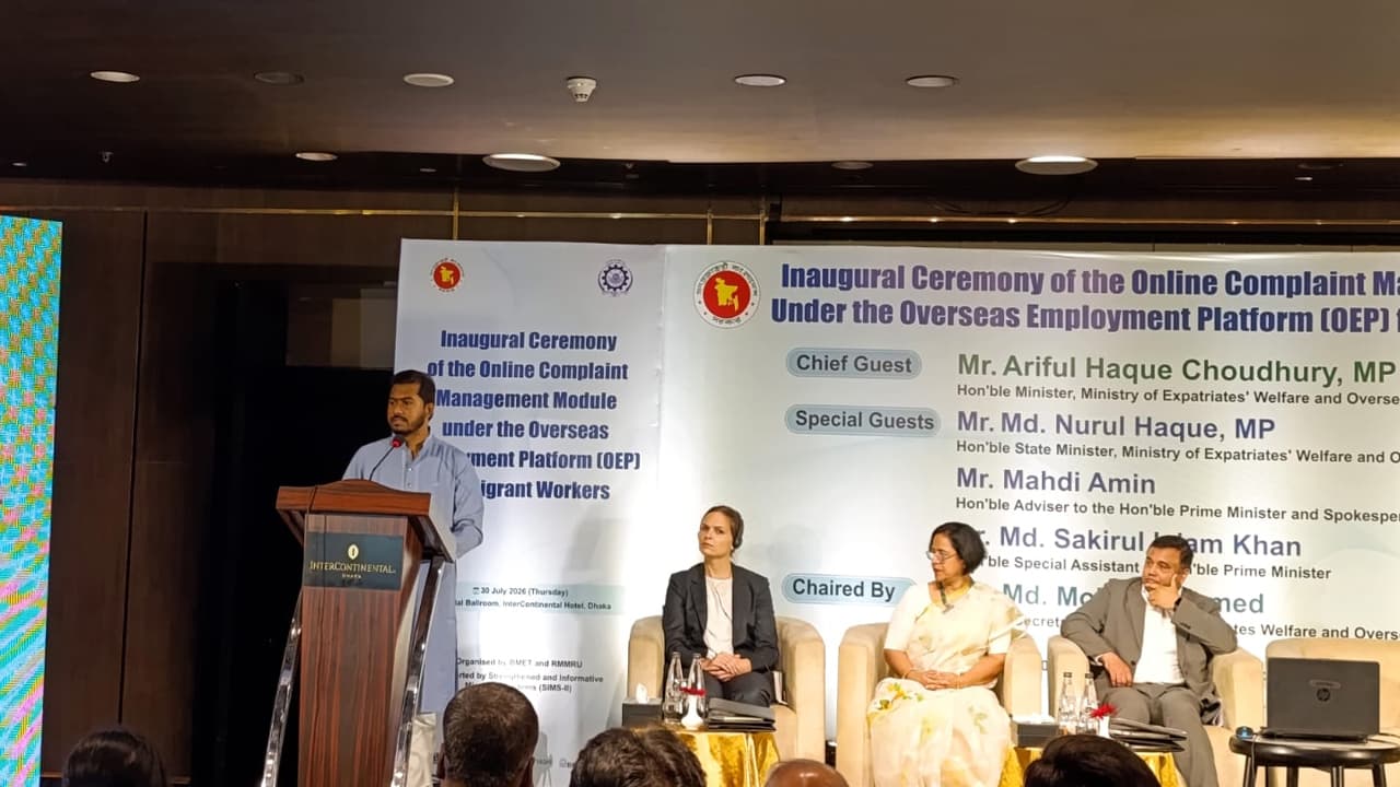প্রবাসী কল্যাণ প্রতিমন্ত্রী/‘মধ্যস্বত্বভোগীরা ভালো হয়ে যান, না হলে কঠোর ব্যবস্থা’