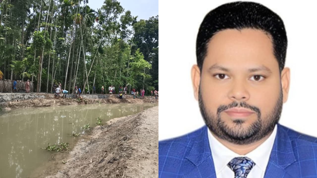 ভাণ্ডারিয়ায় খাল খনন প্রকল্পের সাশ্রয় হওয়া ১৪ লাখ টাকা সরকারি কোষাগারে ফেরত