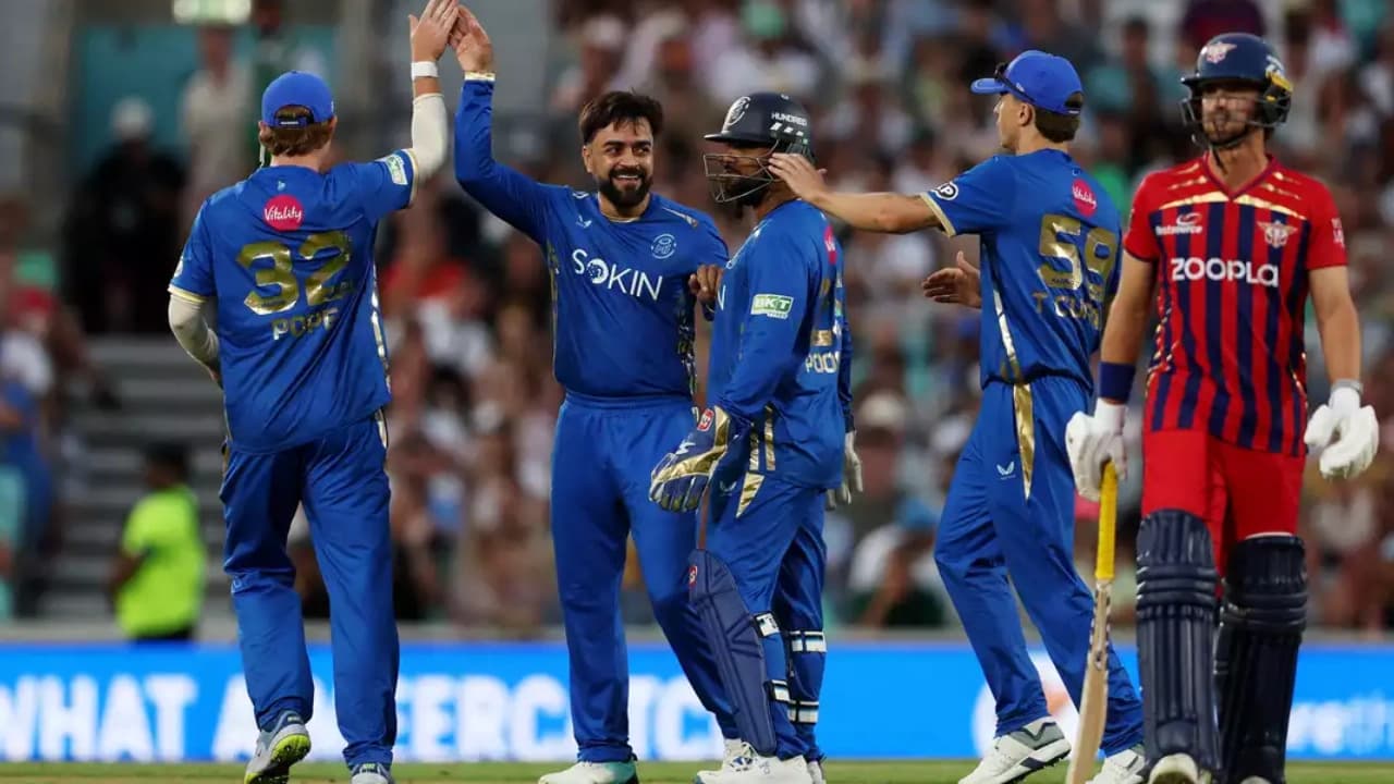 হান্ড্রেডে রশিদের ক্যারিয়ারের প্রথম পাঁচ উইকেট, বড় জয় এমআই লন্ডনের