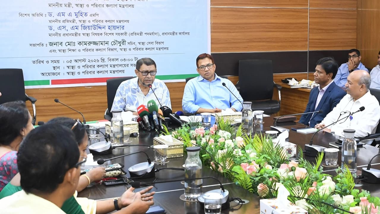 জুলাই বিপ্লব দীর্ঘদিনের ক্ষোভের বিস্ফোরণ: স্বাস্থ্যমন্ত্রী