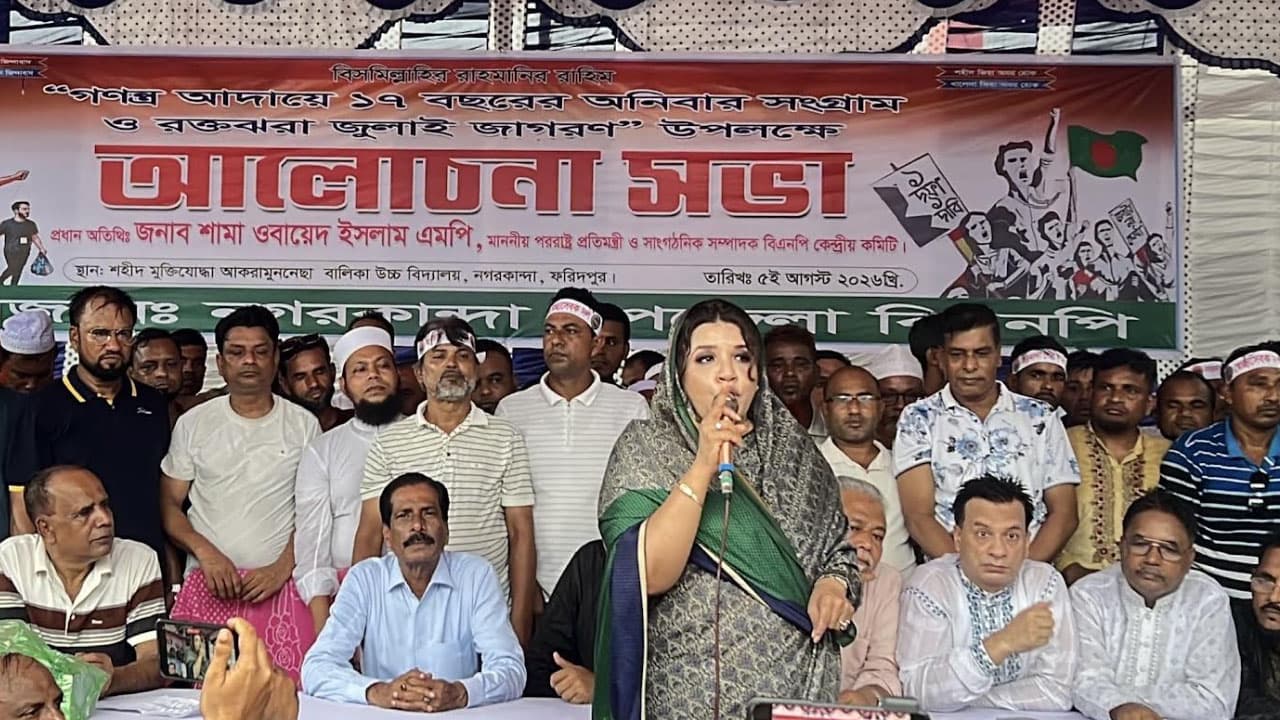 জুলাই আন্দোলন ছিল স্বৈরাচারের পতনের লড়াই: পররাষ্ট্র প্রতিমন্ত্রী