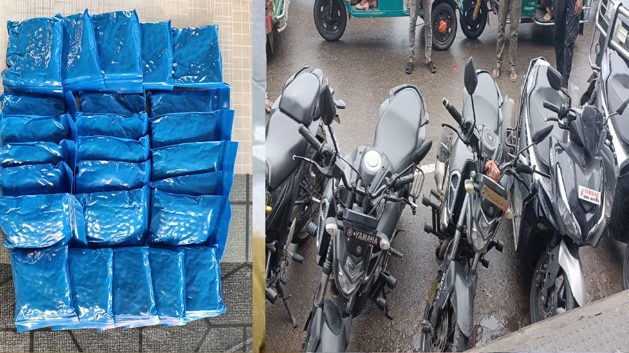 মোটরসাইকেলে মাদক পাচারের ছদ্মবেশ, এক লাখ ইয়াবাসহ ৬ আটক
