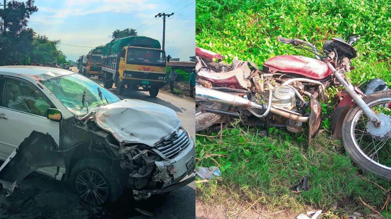 বগুড়ায় পৃথক দুটি সড়ক দুর্ঘটনায় ৯ জনের মৃত্যু