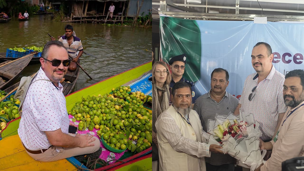 বরিশালের সৌন্দর্য ও আন্তরিকতায় মুগ্ধ মার্কিন রাষ্ট্রদূত