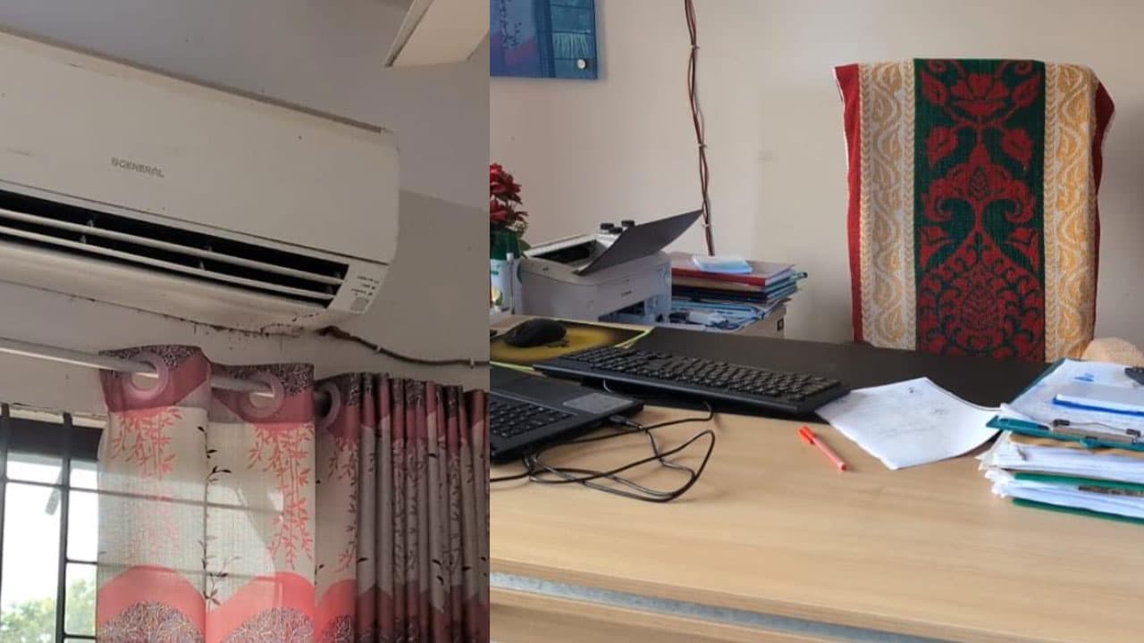 ফরিদপুর পিআইও কার্যালয়ে কর্মকর্তা নেই, তবু দিনভর চলল এসি