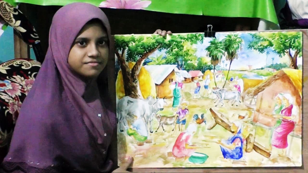 ‘নকড আউট টু নাম্বার ওয়ান’/চিত্রাঙ্কনে জারিনের দেশসেরা হয়ে ওঠা সহজ ছিল না