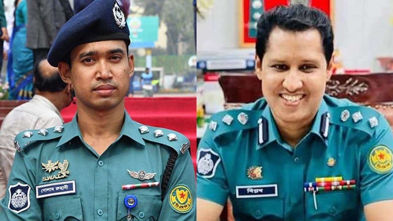 বিপ্লব কুমার ও গোলাম রুহানীসহ পুলিশের ৬ কর্মকর্তা বরখাস্ত