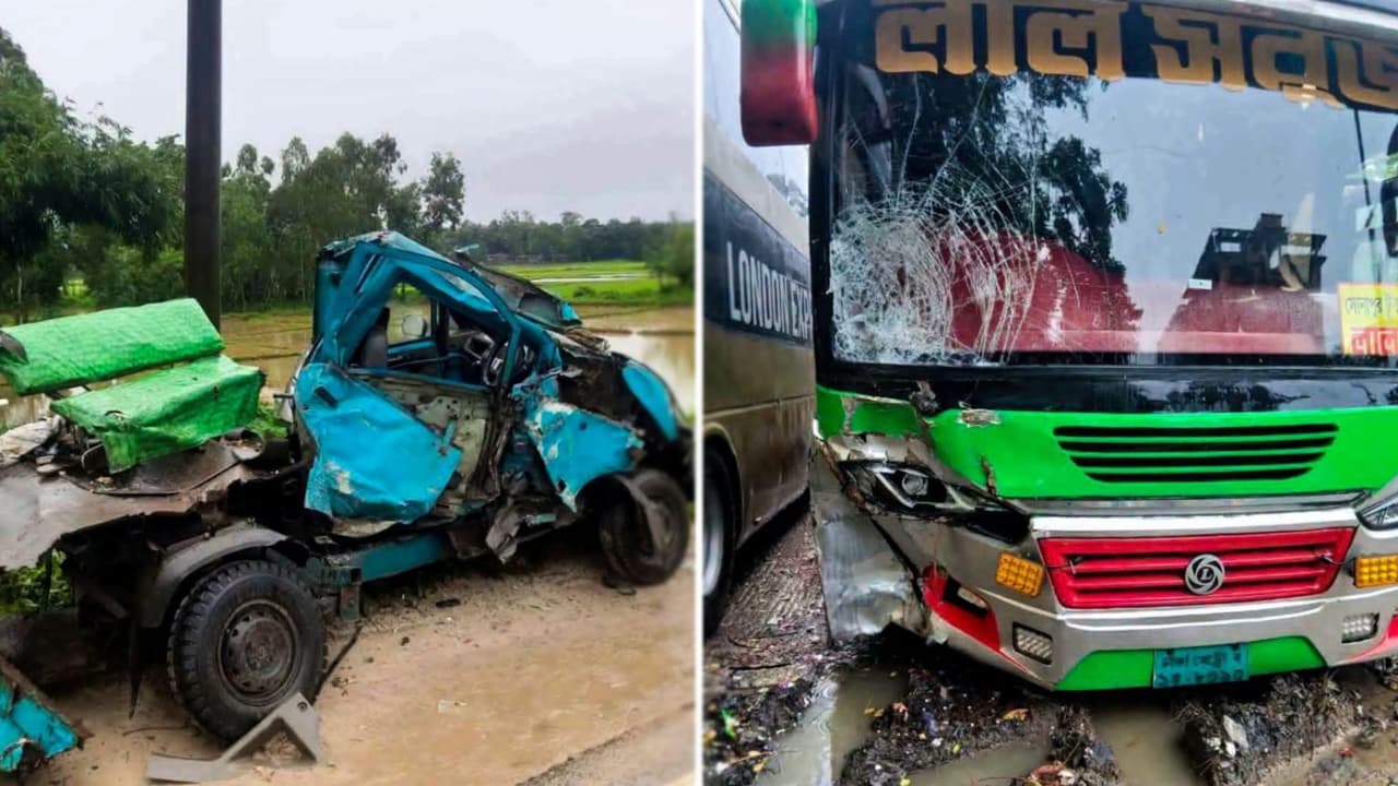 কক্সবাজারে বাস ও লেগুনার সংঘর্ষে ৪ জনের মৃত্যু