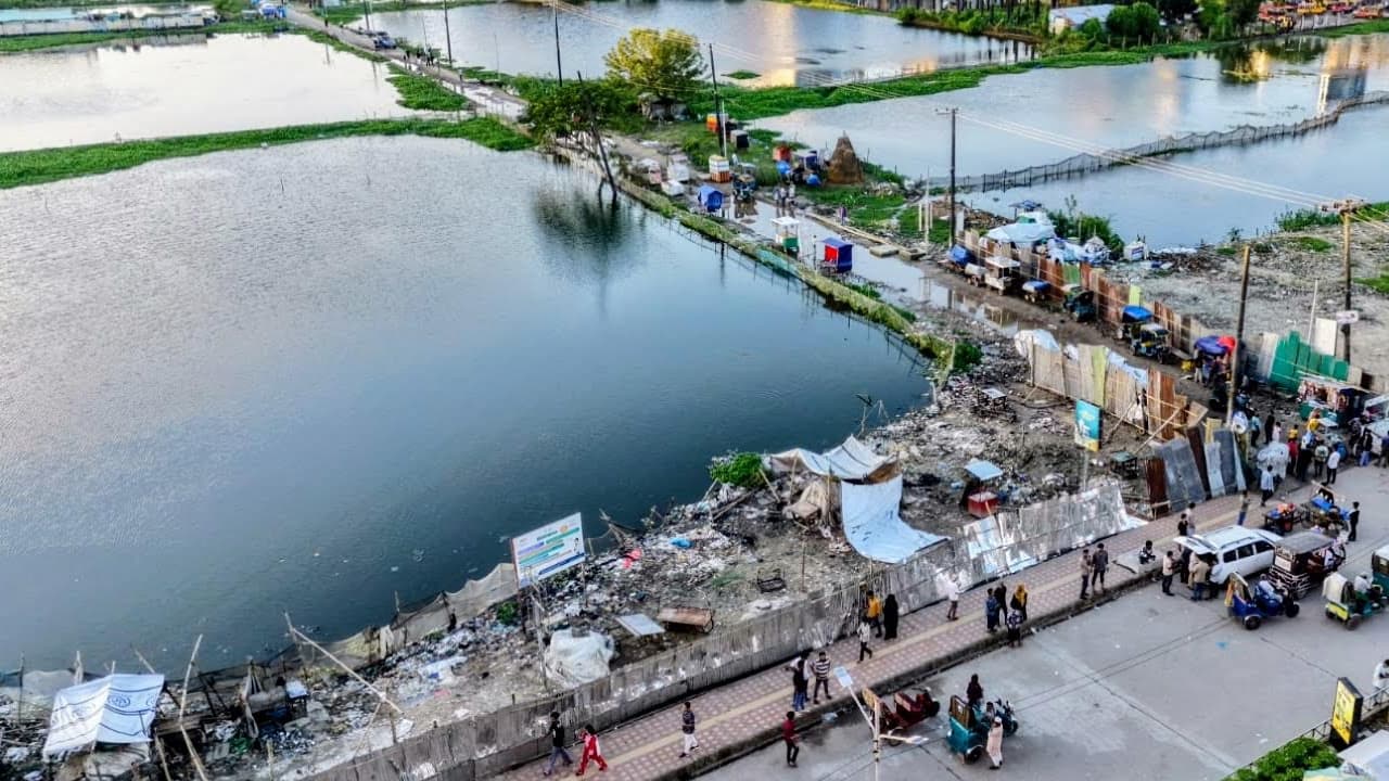 সুগন্ধা পয়েন্টে শত কোটি টাকার সরকারি খাসজমি দখলের অভিযোগ