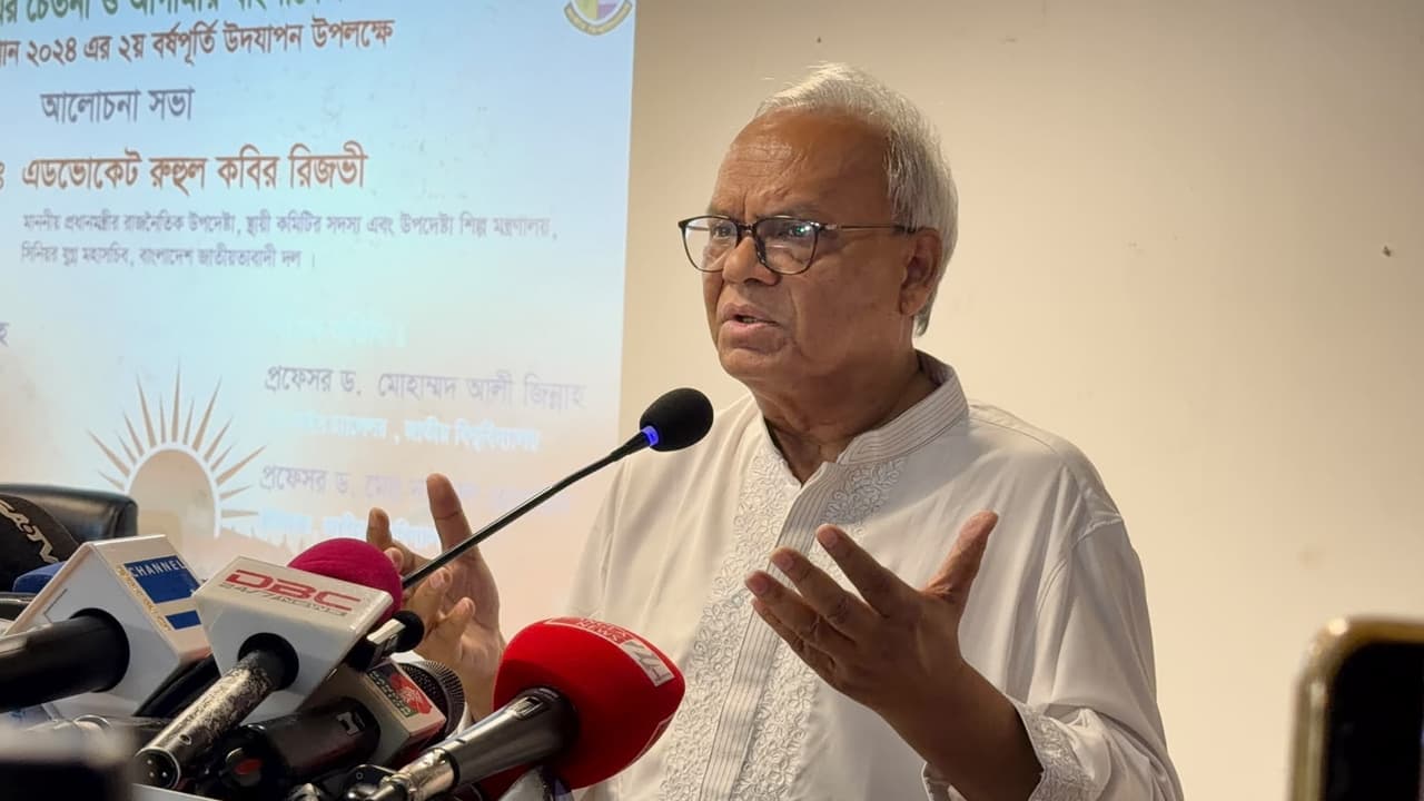 শেখ হাসিনার সঙ্গে পৃথিবীর কোনো ফ্যাসিস্টের তুলনা হয় না: রিজভী