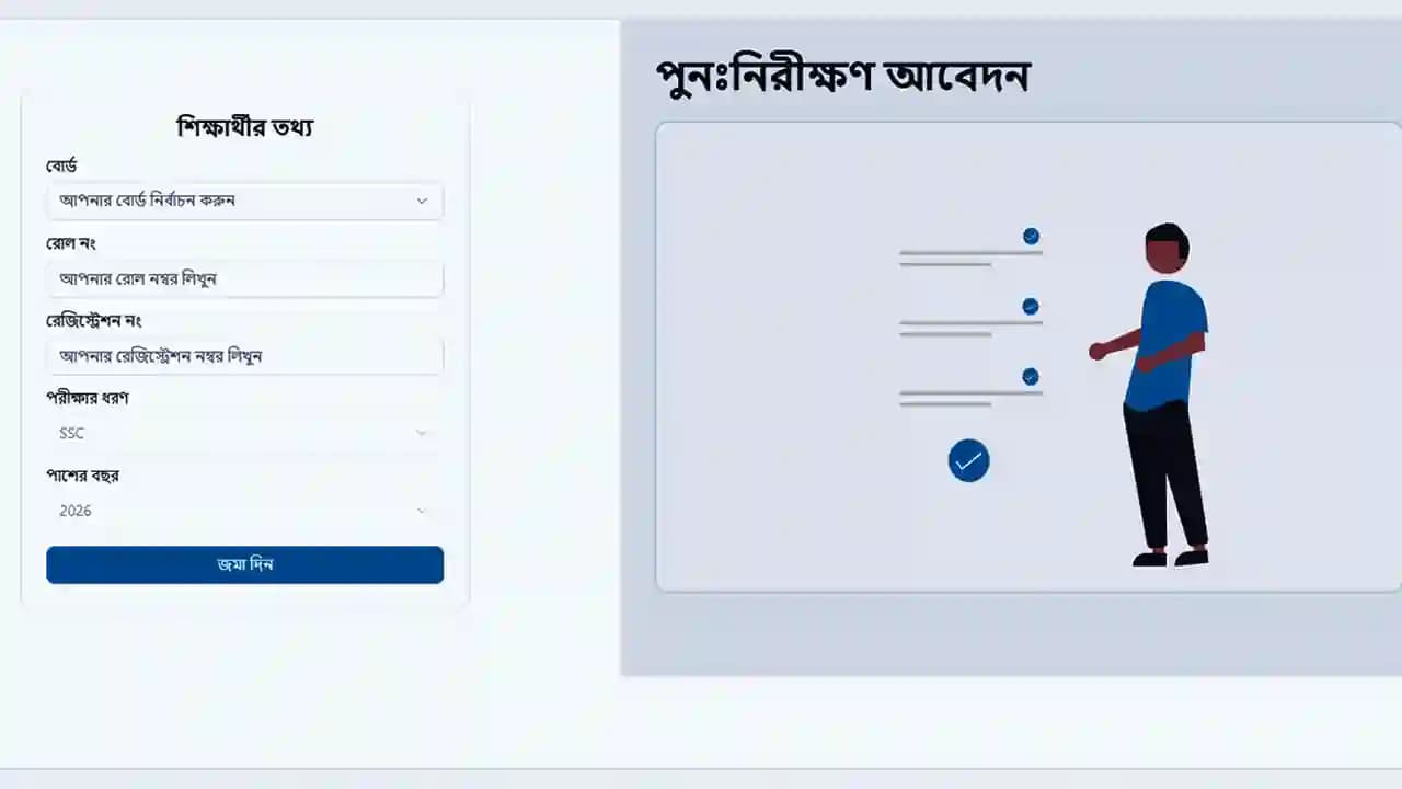 এসএসসির খাতা পুনর্নিরীক্ষণের আবেদন শেষ হচ্ছে আজ