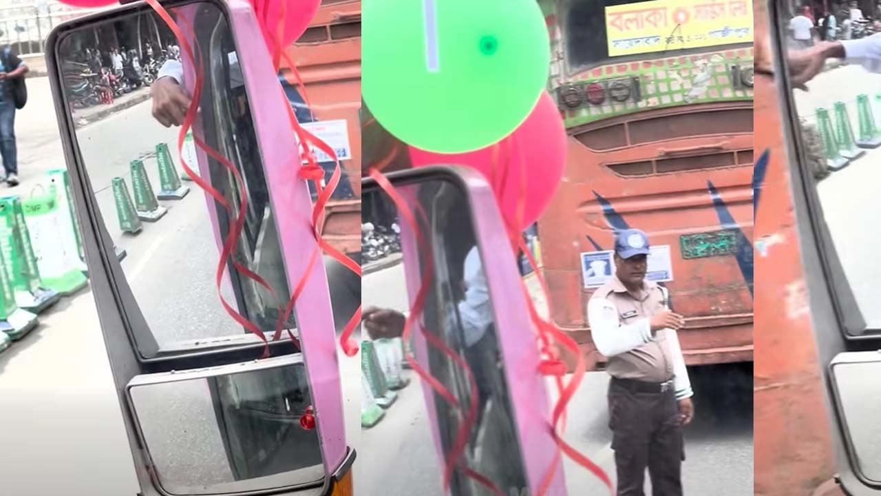চালু প্রথম দিনেই পিংক বাসে ধাক্কা, জরিমানার মুখে বলাকা পরিবহন