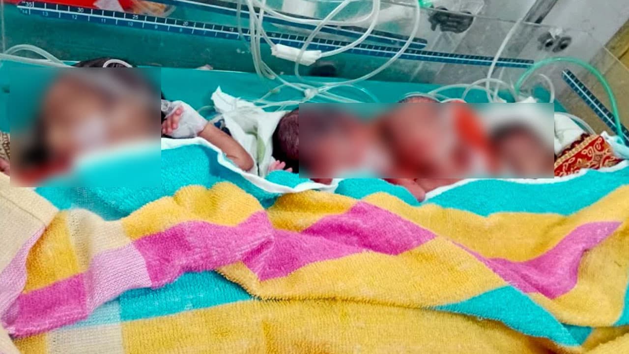 রামেক হাসপাতালে একসঙ্গে চার সন্তানের জন্ম