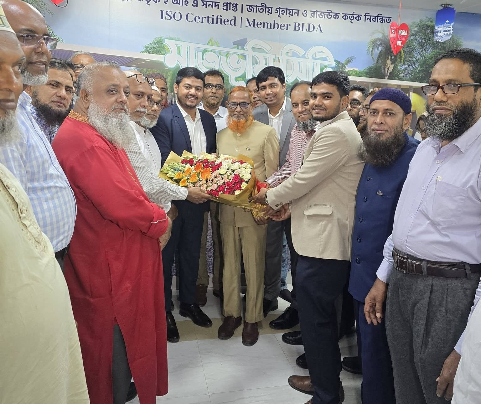 জাতীয়তাবাদী মুক্তিযোদ্ধা দলের কেন্দ্রীয় সহসভাপতি হানিফ মিয়াকে সংবর্ধনা