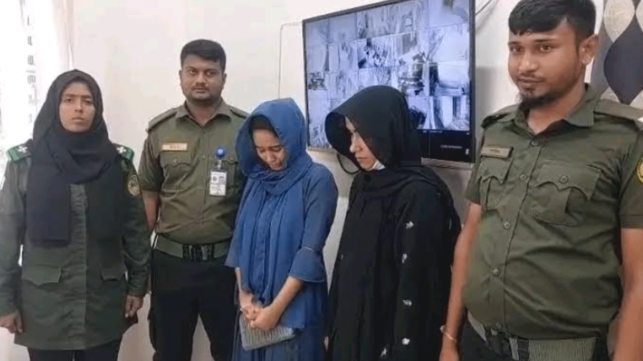 ঝালকাঠিতে বাংলাদেশি পরিচয়ে পাসপোর্ট করতে এসে দুই নারী আটক
