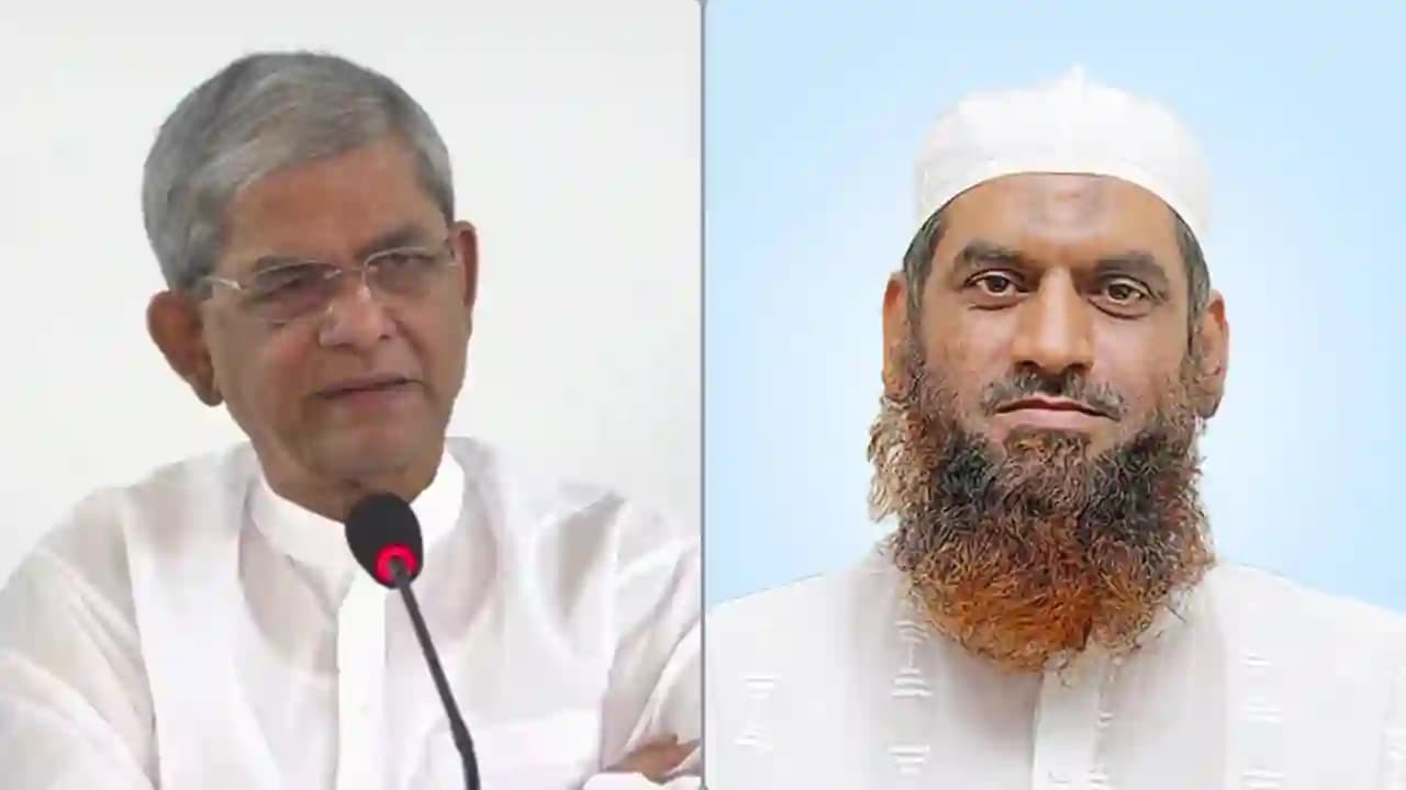 মির্জা ফখরুলকে রাষ্ট্রপতি নির্বাচিত হওয়ায় মামুনুল হকের অভিনন্দন