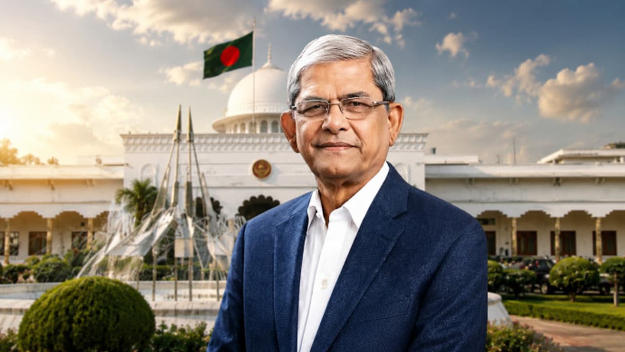 ২৩তম রাষ্ট্রপতি হিসেবে শপথ নিলেন মির্জা ফখরুল