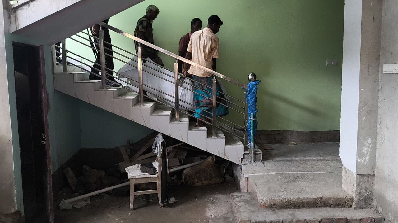 জামালপুরে ফ্ল্যাটে গৃহবধূর মরদেহ, দুই শিশু উদ্ধার