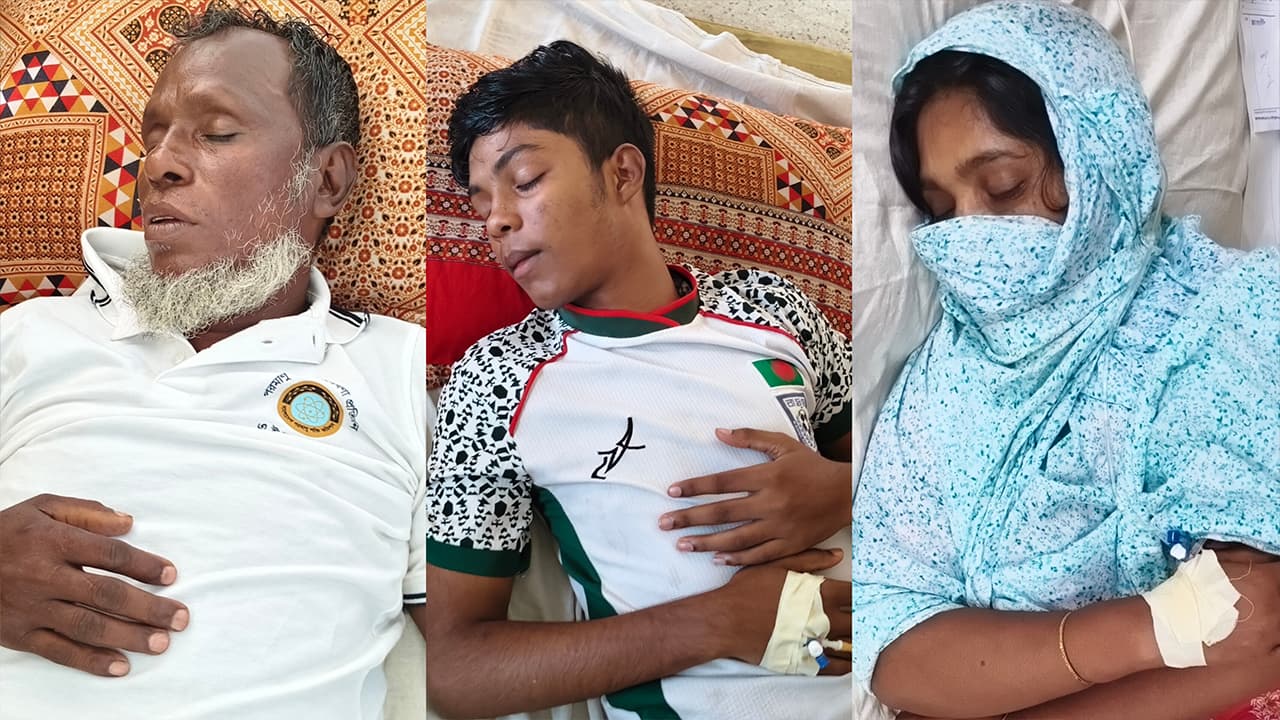 পিরোজপুরে পরিবারের ৩ সদস্য অচেতন, টাকা ও স্বর্ণালংকার চুরি