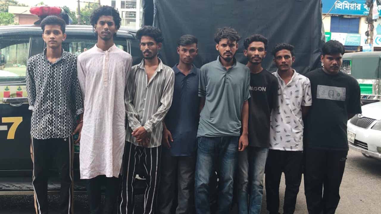 সাকিব হত্যা মামলায় ৮ আসামি গ্রেপ্তার, অস্ত্র উদ্ধার