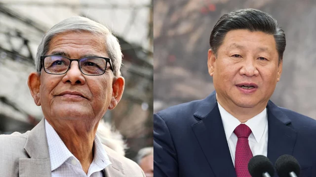মির্জা ফখরুলকে চীনা প্রেসিডেন্ট শি জিনপিংয়ের অভিনন্দন