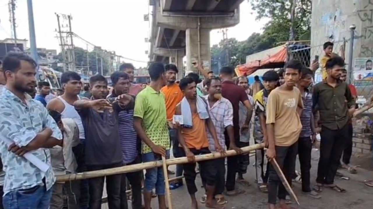 বাস শ্রমিক ইউনিয়নের নির্বাচনে বিশৃঙ্খলা, চট্টগ্রামে সড়ক অবরোধ
