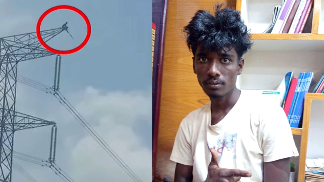 ফটিকছড়িতে চার লাখ ভোল্ট টাওয়ার থেকে যুবক উদ্ধার