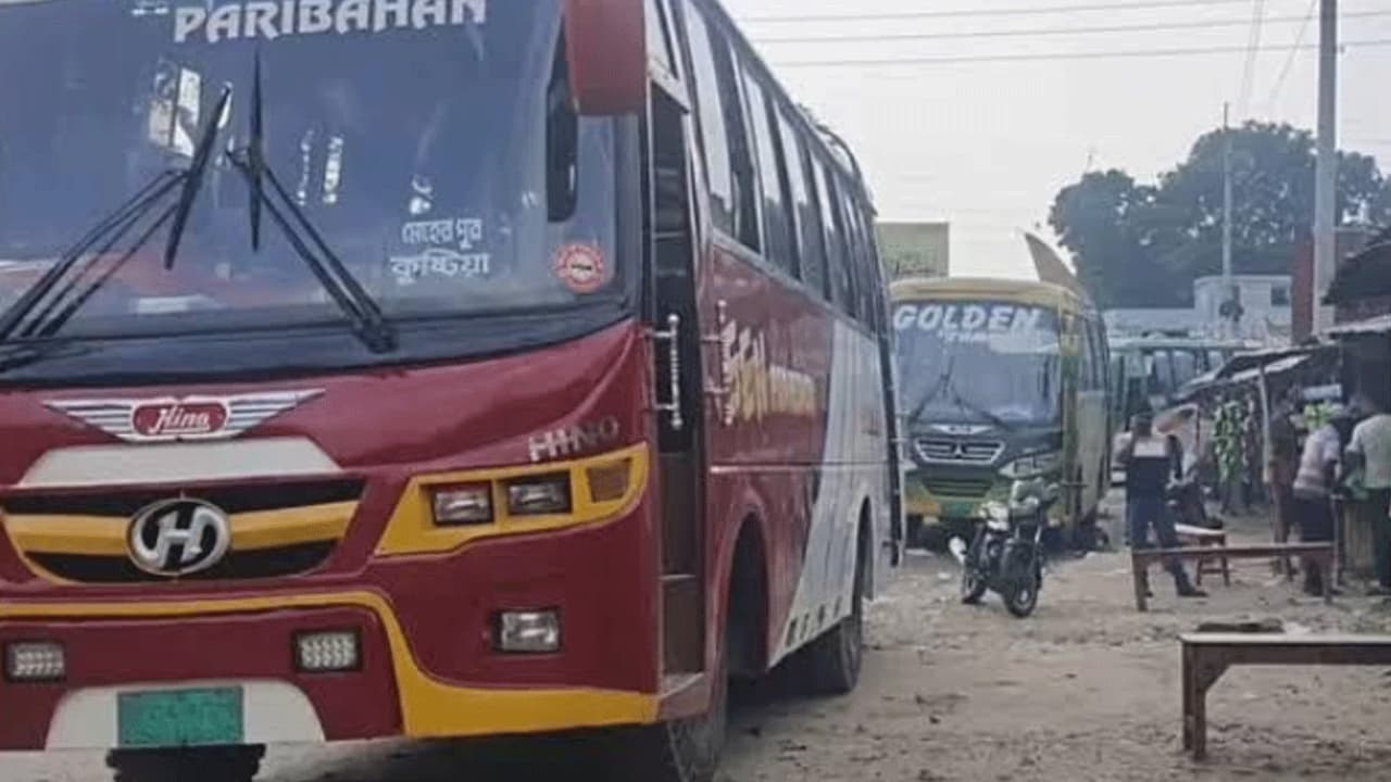 চুয়াডাঙ্গায় বাস ধর্মঘট প্রত্যাহার