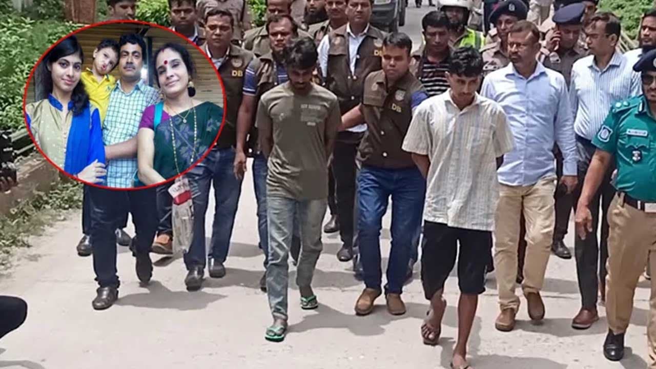 রংপুরে চার খুনে গ্রেপ্তার দুই আসামিকে জেলগেটে জিজ্ঞাসাবাদ
