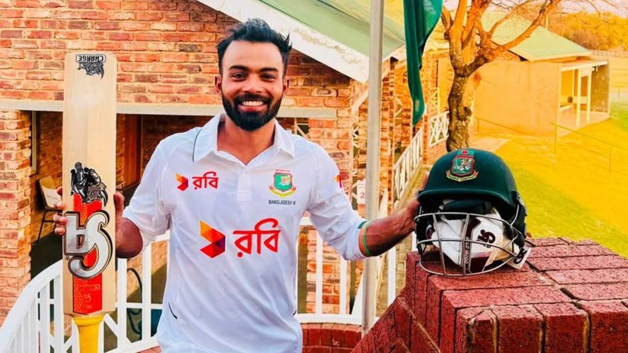 তাওহীদ হৃদয় দক্ষিণ আফ্রিকায় ডাবল সেঞ্চুরি করলেন