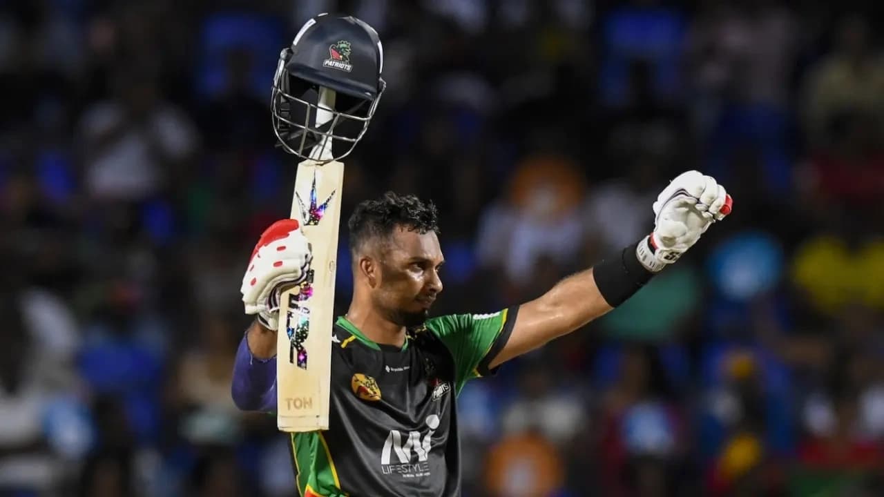 ৩৯ বলে সেঞ্চুরি, সিপিএলে শানাকার নতুন রেকর্ড