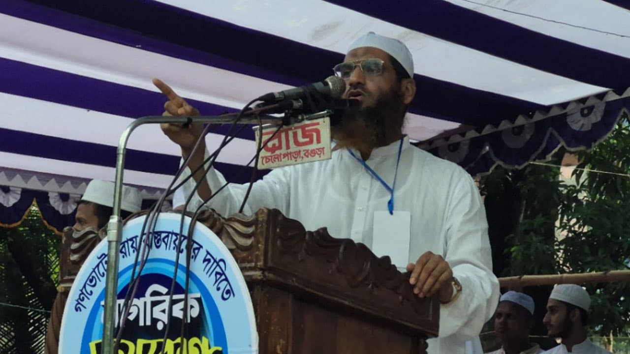 গণভোটের রায় উপেক্ষা করলে ভয়াবহ পরিণতি হবে: মামুনুল হক