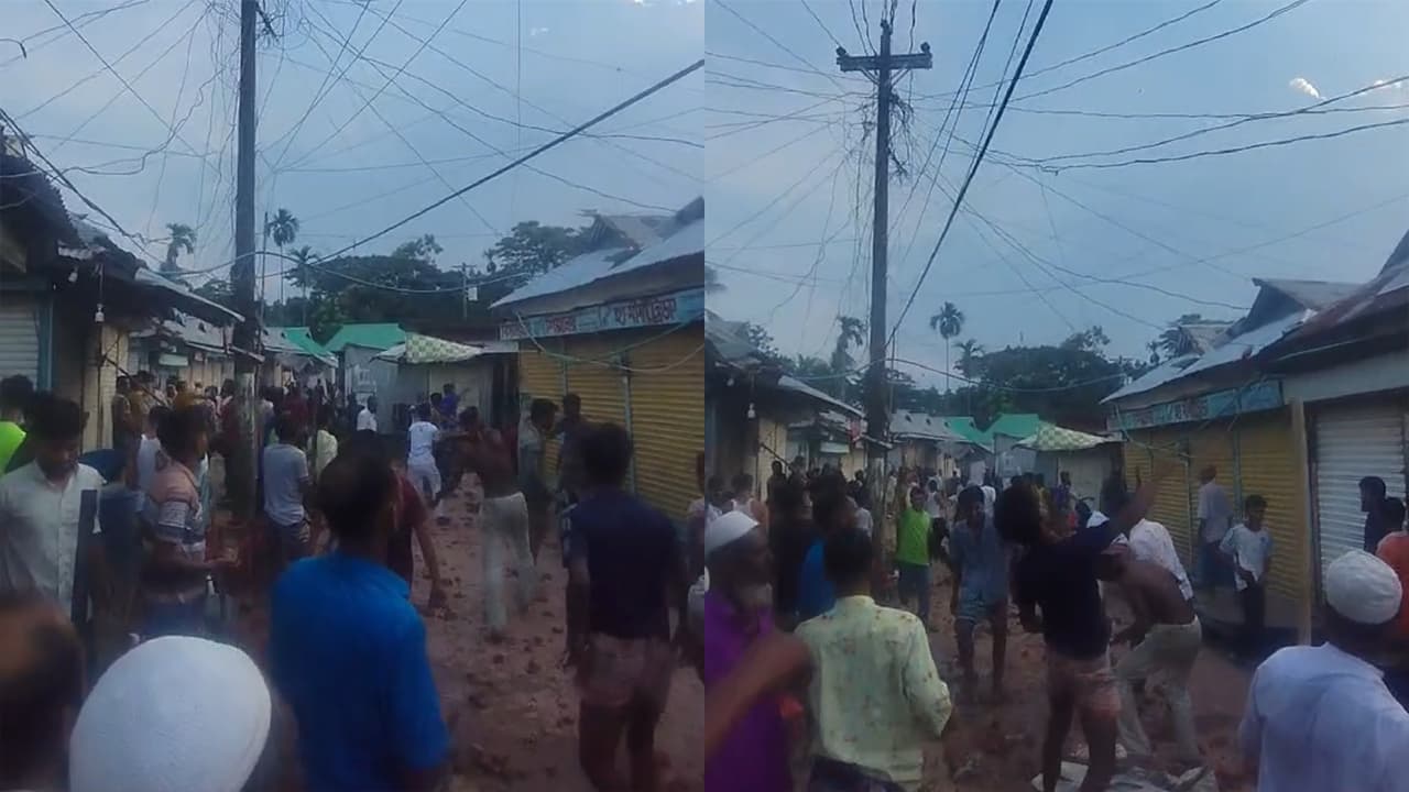 মিষ্টির টাকা দাবিতে বরযাত্রী গাড়ি আটকে সংঘর্ষে আহত হয়েছে অর্ধশত