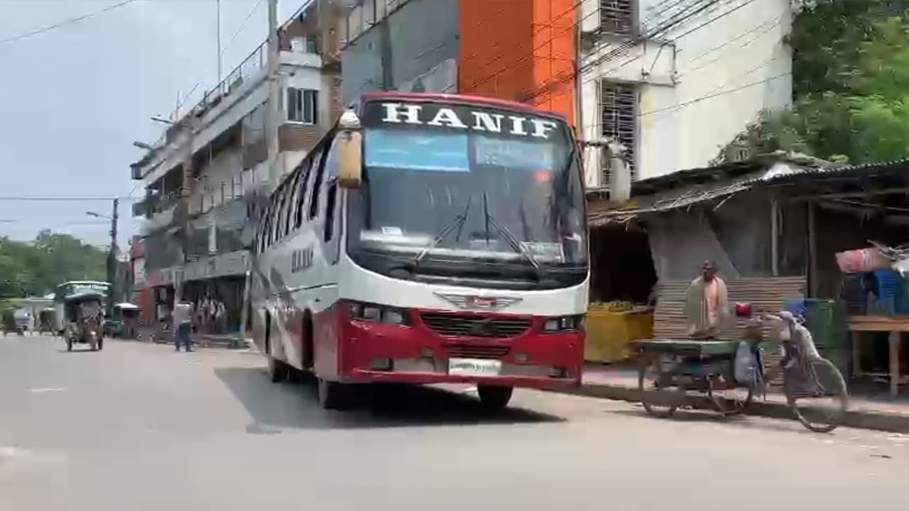 রাজশাহী থেকে সারা দেশে বাস চলাচল স্বাভাবিক হলো